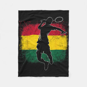 Manta Polar Jugador de bádminton Bandera ghanesa Ghana 