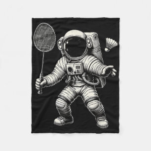 Manta Polar Jugador de bádminton de astronauta espacial Lanzad
