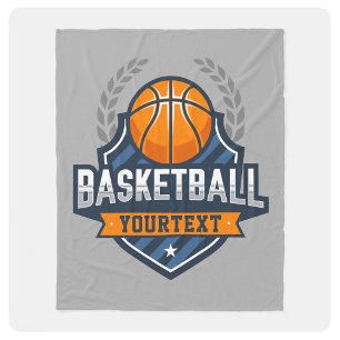 Manta Polar Jugador de baloncesto AÑADIR NOMBRE DE equipo de e