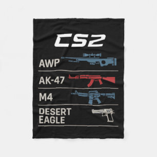 Manta Polar Jugador de Fps Divertido Cs en Primera Persona Jue