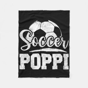 Manta Polar Jugador de fútbol Poppi Día del Jugador de Fútbol