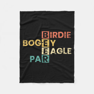 Manta Polar Jugador de Golf Divertido Cerveza Par Eagle Bogey