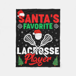 Manta Polar Jugador de Lacrosse favorito de Santa María