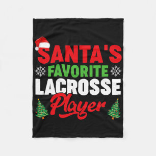 Manta Polar Jugador de Lacrosse favorito de Santa María