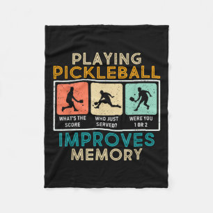 Manta Polar Jugador de Pickleball Cita Funny Pickleball Lover