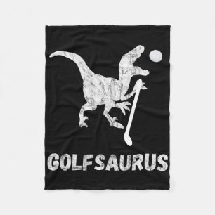 Manta Polar Jugador Divertido de Golf en Miniatura Golf Dinosa