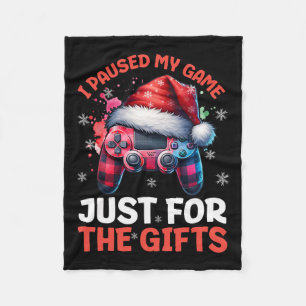 Manta Polar Jugador Navidad Juegos Navideños Videojuegos Chico