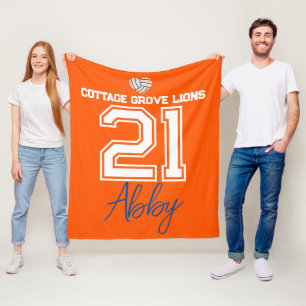 Manta Polar Jugador Senior de Voleibol Personalizado