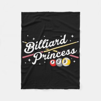 Manta Polar Jugadores Billiard Princess Pool Billia