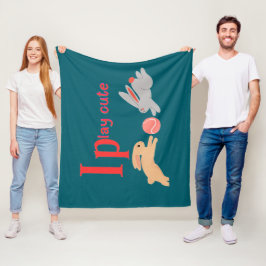 Manta Polar Jugar lindo