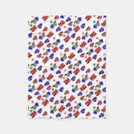 Manta Polar Juguetes Cute Boys Camiones Camiones Bomberos Dise