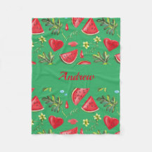 Juicy Watermelon Blanket Para Bebés, Niños, Adulto