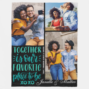 Manta Polar Juntos es nuestro favorito Collage de fotos mode