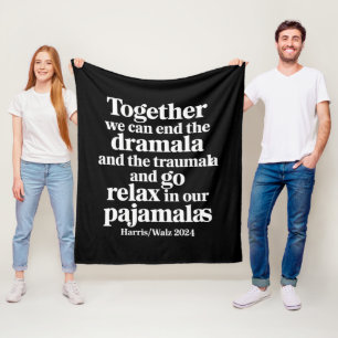 Manta Polar Juntos podemos terminar con la Dramala y la Trauma