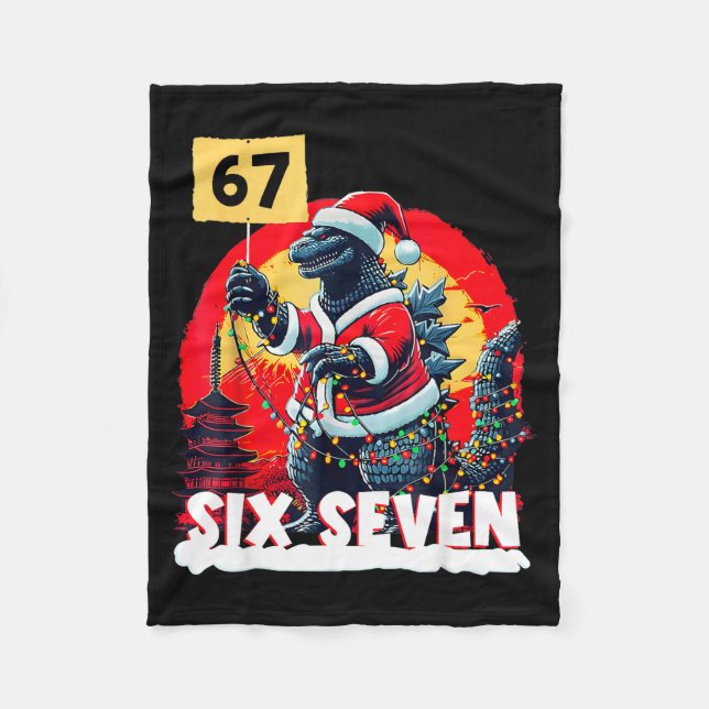 Manta Polar Kaiju Christmas 67 Santazilla Japanese Monster Din (Anverso)