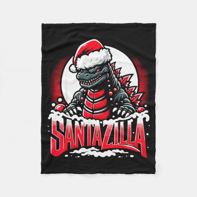 Manta Polar Kaiju Christmas Santazilla Japanese Monster Dinosa (Anverso)