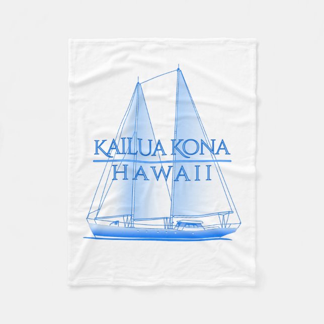Manta Polar Kailua Kona Navegador Náutico Costero (Anverso)