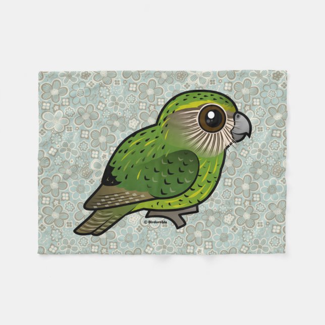 Manta Polar Kakapo de Birdorable (Frente (Horizontal))