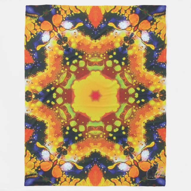 Manta Polar Kaleidoscope de Oracle (Anverso)