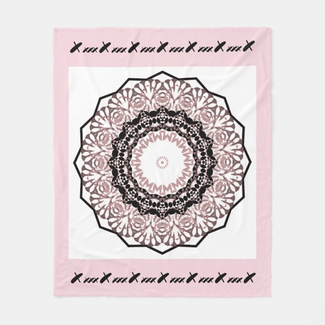 Manta Polar Kaleidoscope, mandala (Anverso)