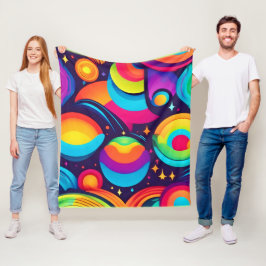 Manta Polar Kaleidoscopio cósmico vibrante