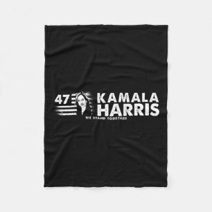 Manta Polar Kamala 47º presidente - Vote Harris (front& B