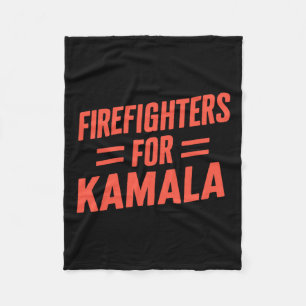 Manta Polar Kamala Harris 47 El 2024 Bomberos De Kamala