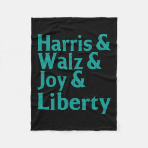 Manta Polar Kamala Harris & amp; W Joy Liberty Supporters Tee