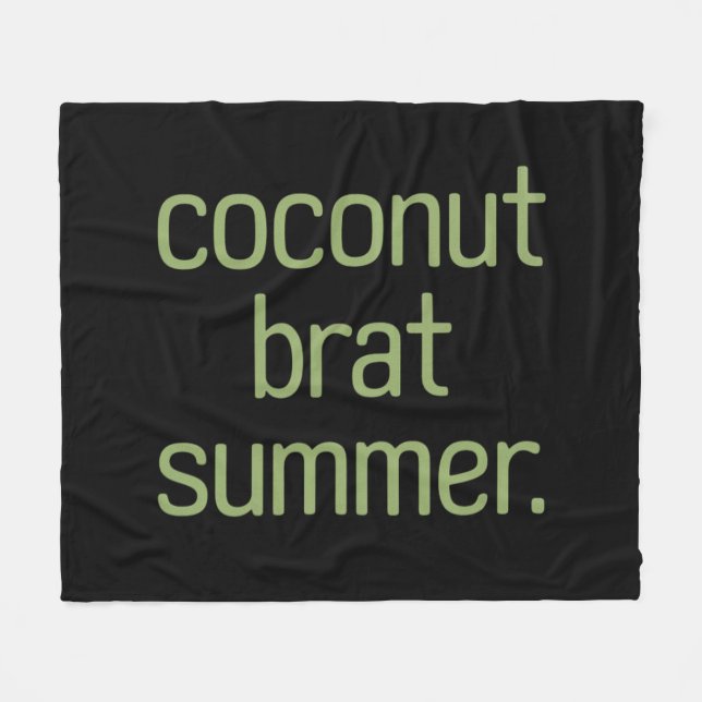 Manta Polar Kamala Harris Coco Loca Verano 2024  (Frente (Horizontal))