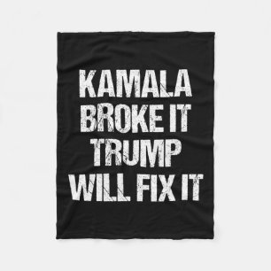 Manta Polar Kamala Harris dijo que Trump lo arreglará