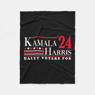 Manta Polar Kamala Harris Haley vota por