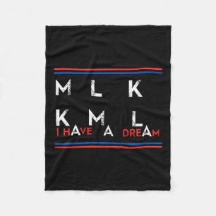 Manta Polar Kamala Harris Mlk Kml Yo Tengo Un Papel De Sueño E