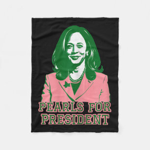 Manta Polar Kamala Harris Pink& La carrera presidencial ve