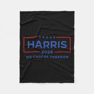 Manta Polar Kamala Harris por la libertad de elección del pres