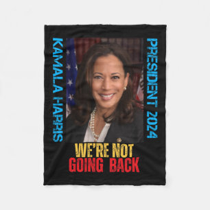 Manta Polar Kamala Harris presidente 2024 No vamos a regresar