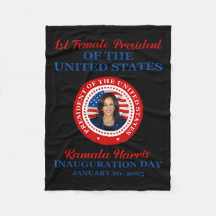 Manta Polar Kamala Harris Primera investidura de presidenta Pa