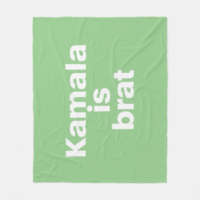 Manta Polar Kamala is Brat (Anverso)