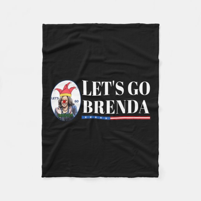 Manta Polar Kamala Shirt Let&#'s Go Brenda Laughin Harris (Anverso)