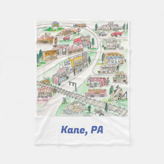 Manta Polar Kane, PA Fleece Blanket