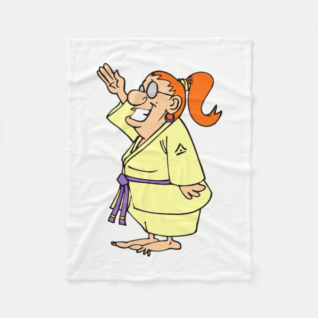 Manta Polar Karate (Anverso)