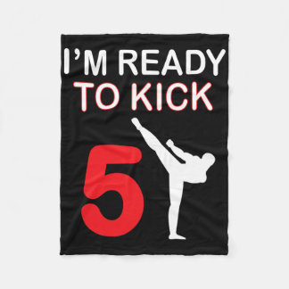 Manta Polar Karate Amantes Regalos Niños Cumpleaños Niños Pata