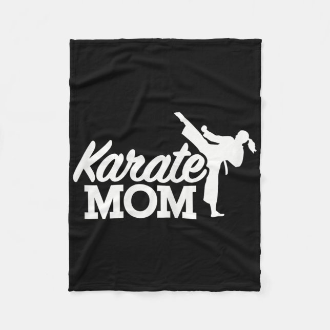Manta Polar Karate Mom (Anverso)