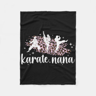 Manta Polar Karate Nana Leopard Karate Nana Grandma
