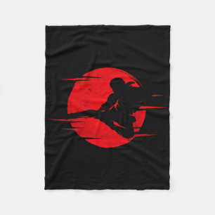 Manta Polar Karate Sombra Judo Artes Marciales Japón Kung Fu T