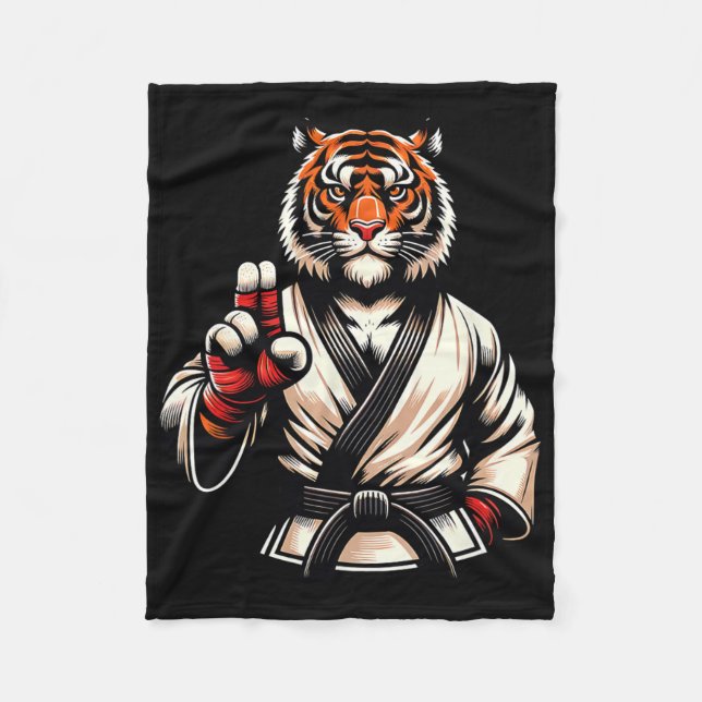 Manta Polar Karate Tiger Fierce Discipline Champion 1  (Anverso)