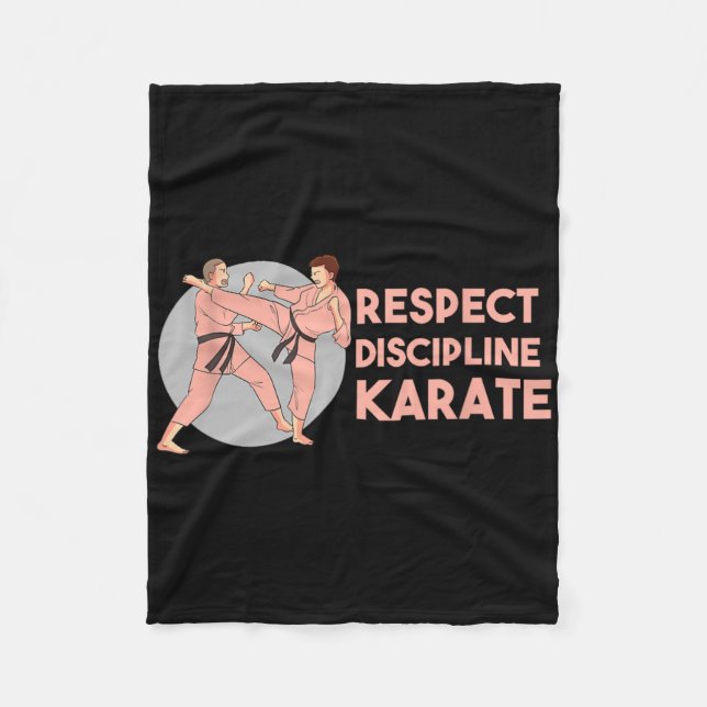 Manta Polar Karate Training Discipline Sport Martial Arts  (Anverso)