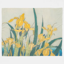 Katsushika Hokusai - Grasshopper e Iris