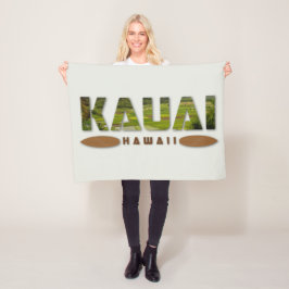 Manta Polar Kauai Hawaii Foto de texto ・ Decoración residencia