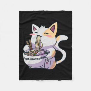 Manta Polar Kawaii Anime Japonés Kawaii Neko