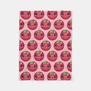 Manta Polar Kawaii Cranberry